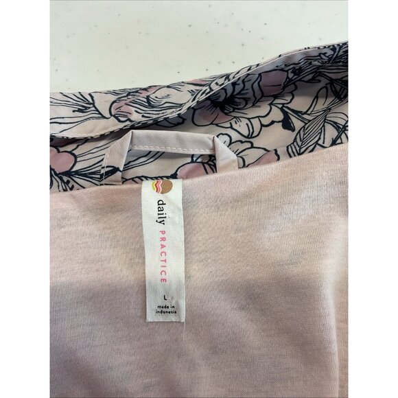 Anthropologie Pink and Blue Patterned Jacket - Picture 6 of 11